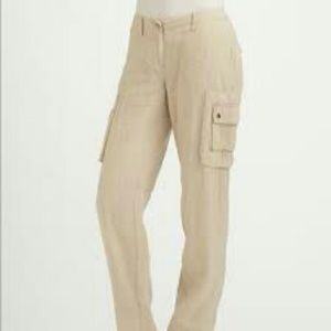 Michael Kors Linen Cargo Pants NWT size 20W